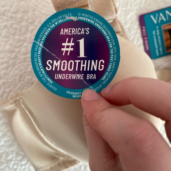 Vanity fair 36C bra full figure smoothing underwire bra - Picture 5 of 5